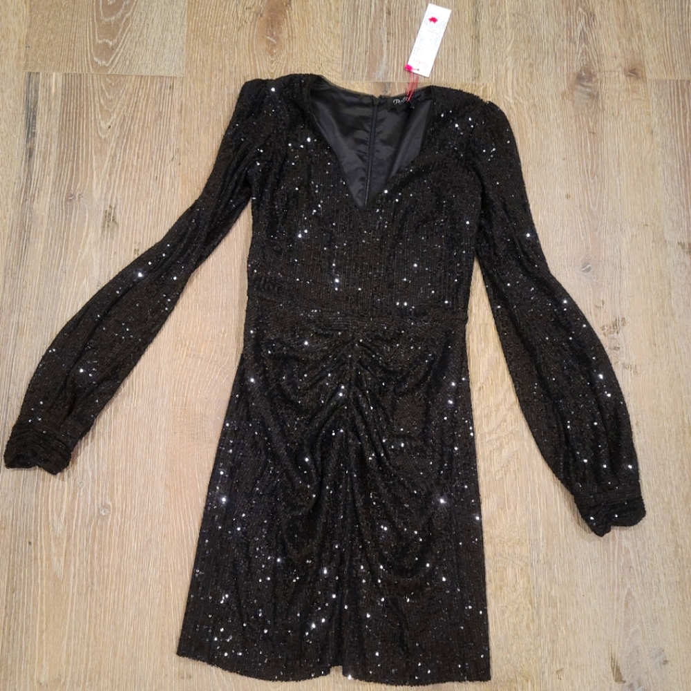 Parker Black Dress